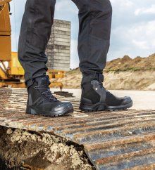 Haix CONNEXIS Safety+ GTX mid/black-black