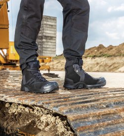 Haix CONNEXIS Safety+ GTX mid/black-black