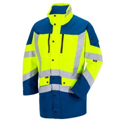 Haix GORE-TEX HiVis Jacke CAVAZZO EBX Warngelb/royal