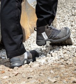Haix CONNEXIS Safety+ GTX mid/grey-silver