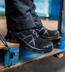 Haix Black Eagle Safety 40.1 mid/black-silver