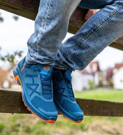 Haix CONNEXIS Go 2.0 GTX low/blue-orange