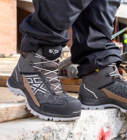 Haix BLACK EAGLE Safety 410 | C, GTX, brown