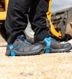 Haix CONNEXIS Safety+ GTX low/grey-blue
