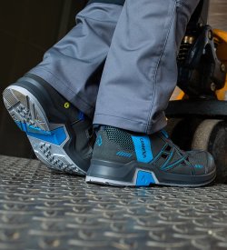 Haix CONNEXIS Safety Air S1 low/grey-blue