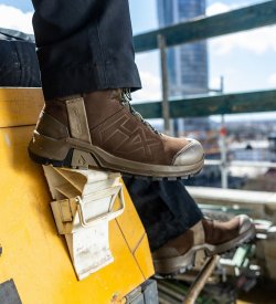 Haix CONNEXIS Safety+ GTX LTR mid/brown
