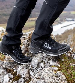 Haix BLACK EAGLE EVO Adventure GTX Ws low/black-silver