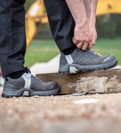 Haix CONNEXIS Safety+ GTX low/grey-silver