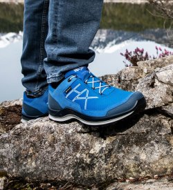 Haix Black Eagle Adventure 3.0 GTX low/azure-silver