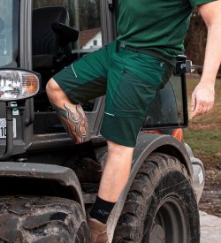 Haix Flextreme Work Shorts/green-olive