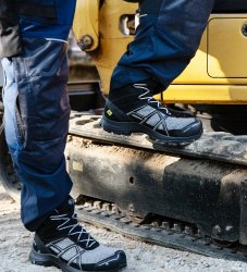 Haix Black Eagle Safety Pro mid/black-silver