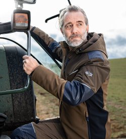 Haix Flextreme Softshell Jacket/brown-wood