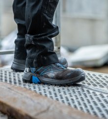 Haix CONNEXIS Safety+ GTX mid/grey-blue