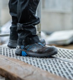 Haix CONNEXIS Safety+ GTX mid/grey-blue