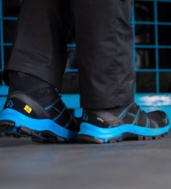 Haix Black Eagle Safety 40.1 mid/black-blue