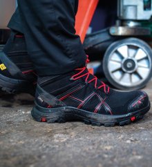 Haix Black Eagle Safety 40.1 mid/black-red